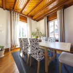 Dining room in an Alpadia Montreux Summer Camp homestay