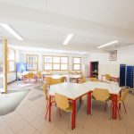 La sala pranzo dell'Alpadia Montreux - Svizzera