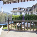 Backyard in an Alpadia Montreux Summer Camp homestay