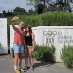 Alpadia Montreux French Summer Camp students visit the Olympic museum in Lausanne