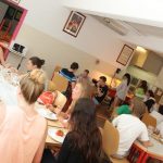 La sala pranzo dell'Alpadia Montreux - Svizzera