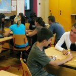 Una classe dell'Alpadia Montreux - Svizzera