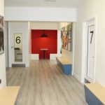 L'area lounge della scuola aperta tutto l'anno della Irish College of English a Malahide