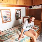 Una camera da letto di una famiglia ospitante del programma per ragazzi CLIC Cádiz