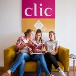 La lounge della scuola CLIC Cádiz