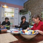 Una famiglia ospitante del programma per ragazzi CLIC Cádiz