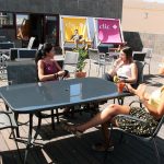 La terrazza della scuola CLIC Cádiz