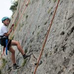 Village Camps Ardèche students go climbing