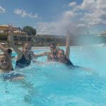 Village Camps Ardèche students go swimming