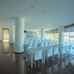 La sala pranzo dei Village Camps Santa Cruz 