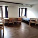 Twin bedroom in the Julian Krinsky Yale University Summer Academy accommodation