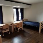 Twin bedroom in the Julian Krinsky Yale University Summer Academy accommodation