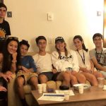 Julian Krinsky Yale University Summer Academy students socialize in the student lounge