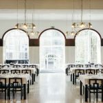 La sala pranzo dell'Institut auf dem Rosenberg Summer Camp