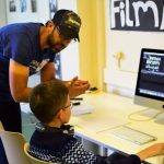 Gli studenti dei Village Camps Leysin imparano a girare i film