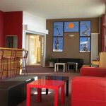 L'area lounge dei Village Camps Leysin Summer Camp