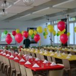 La sala da pranzo dei Village Camps Leysin Summer Camp