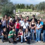 Piccola Università Italiana Tropea students visit the archaeological ruins in Calabria