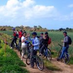 Piccola Università Italiana Tropea students go mountain biking