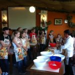 Piccola Università Italiana Tropea students learn to cook typical Calabrian food