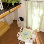Living area in the Piccola Università Italiana Tropea accommodation