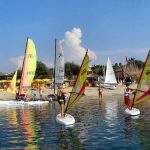 Piccola Università Italiana Tropea students go windsurfing