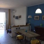 Living room in the Piccola Università Italiana Tropea accommodation