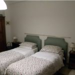 Twin bedroom in the DILIT IH Rome shared apartment accommodation