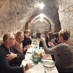 DILIT IH Rome students go out for dinner