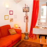 Living room in the DILIT IH Rome shared apartment accommodation