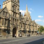 Il Bucksmore Oxford Brasenose College visto dalla  Oxford high street