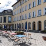 La terrazza della Hochalpines Institut Ftan