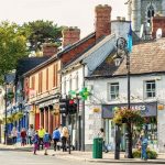 Scorcio di una strada di Malahide 