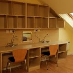 Zona studio tipica in uno dei villini