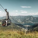 La cabinovia Schmittenhöhebahn - Zell am See, Austria