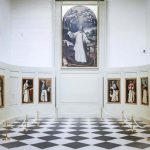 L'interno del museo di Cadice, Spagna