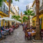 La città vecchia di Cadice, Spagna