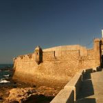 Il Castello di San Sebastiano di Cadice, Spagna