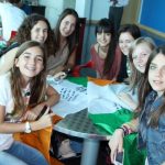 Gli studenti della Atlantic Language School durante il loro tempo libero