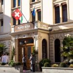 L'ingresso principale dell'Institut Monte Rose