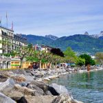 Vevey, Svizzera, vicino a Montreux