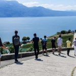 Alpadia Montreux French Summer Camp students go on a hike