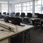 Sala computer del Jes School a Galway