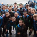 Gli studenti della Atlantic Language School durante una sessione di sport acquatici