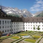 Il chiostro del monastero di Engelberg