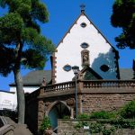 Il monastero di Engelberg visto dal basso