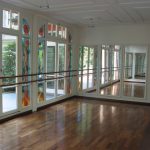 Lo studio di danza dell'Institut auf dem Rosenberg