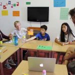 Una classe dei Village Camps Leysin Summer Camp