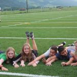 Gli studenti dei Village Camps Zell am See durante delle attività all'esterno