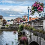 Un bellissimo ponte di Limerick, Irlanda